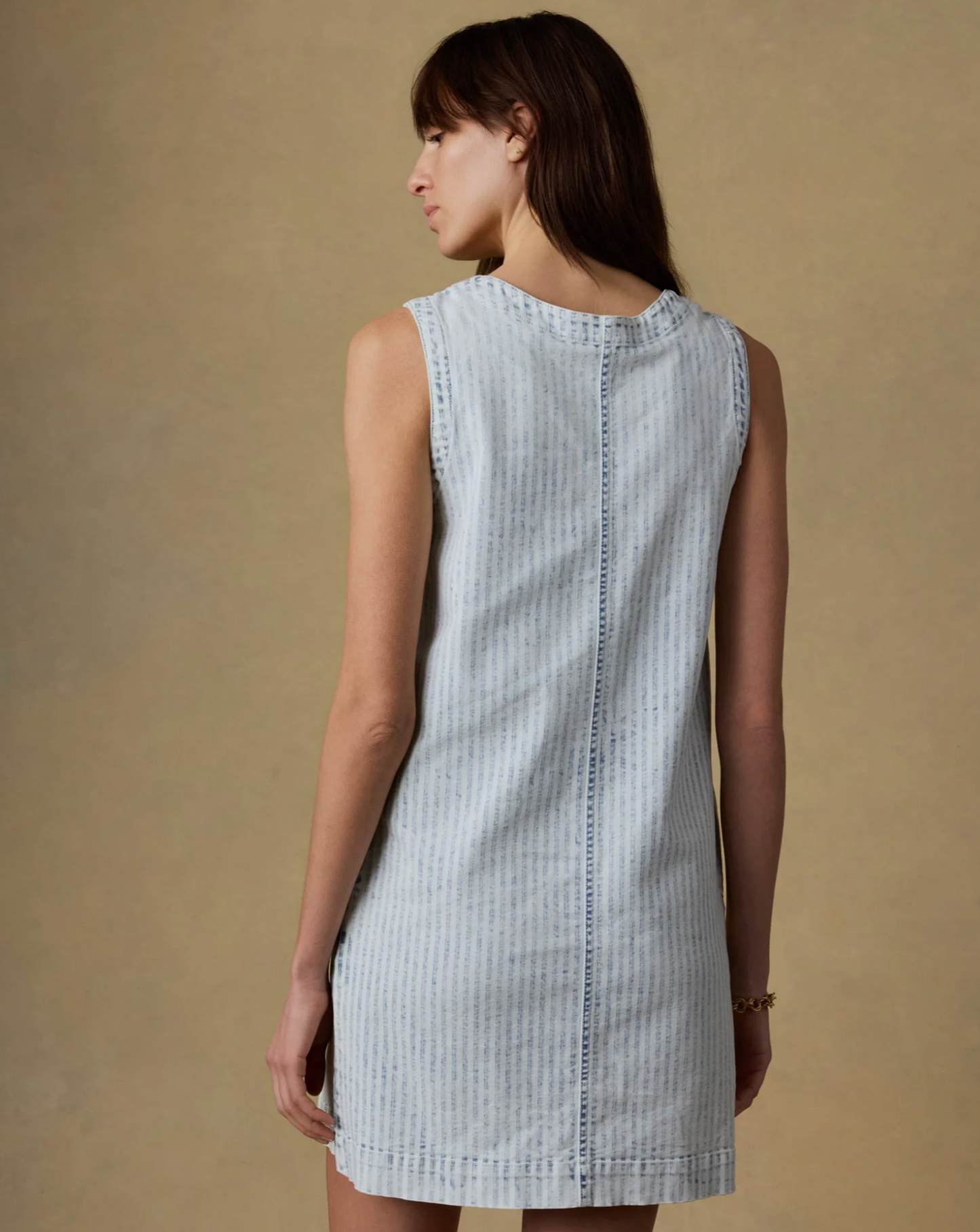Topsail Denim Malibu Dress | Breakwater Stripe