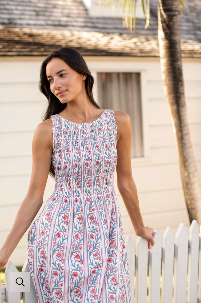 Marea Sara Dress - Vine Floral
