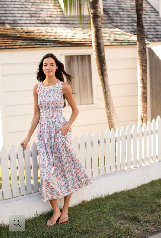 Marea Sara Dress - Vine Floral