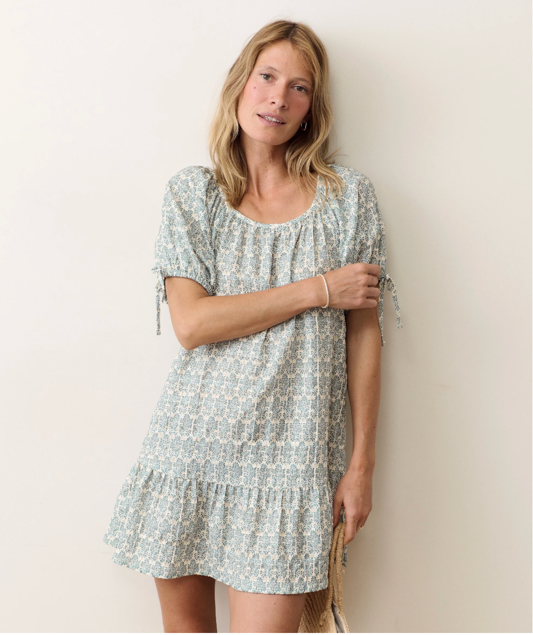 Clio Mini Dress - Oliva Print