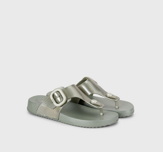Igor Bari Verde Metal Sandal