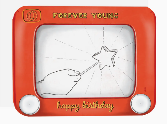 Forever Young Birthday Card