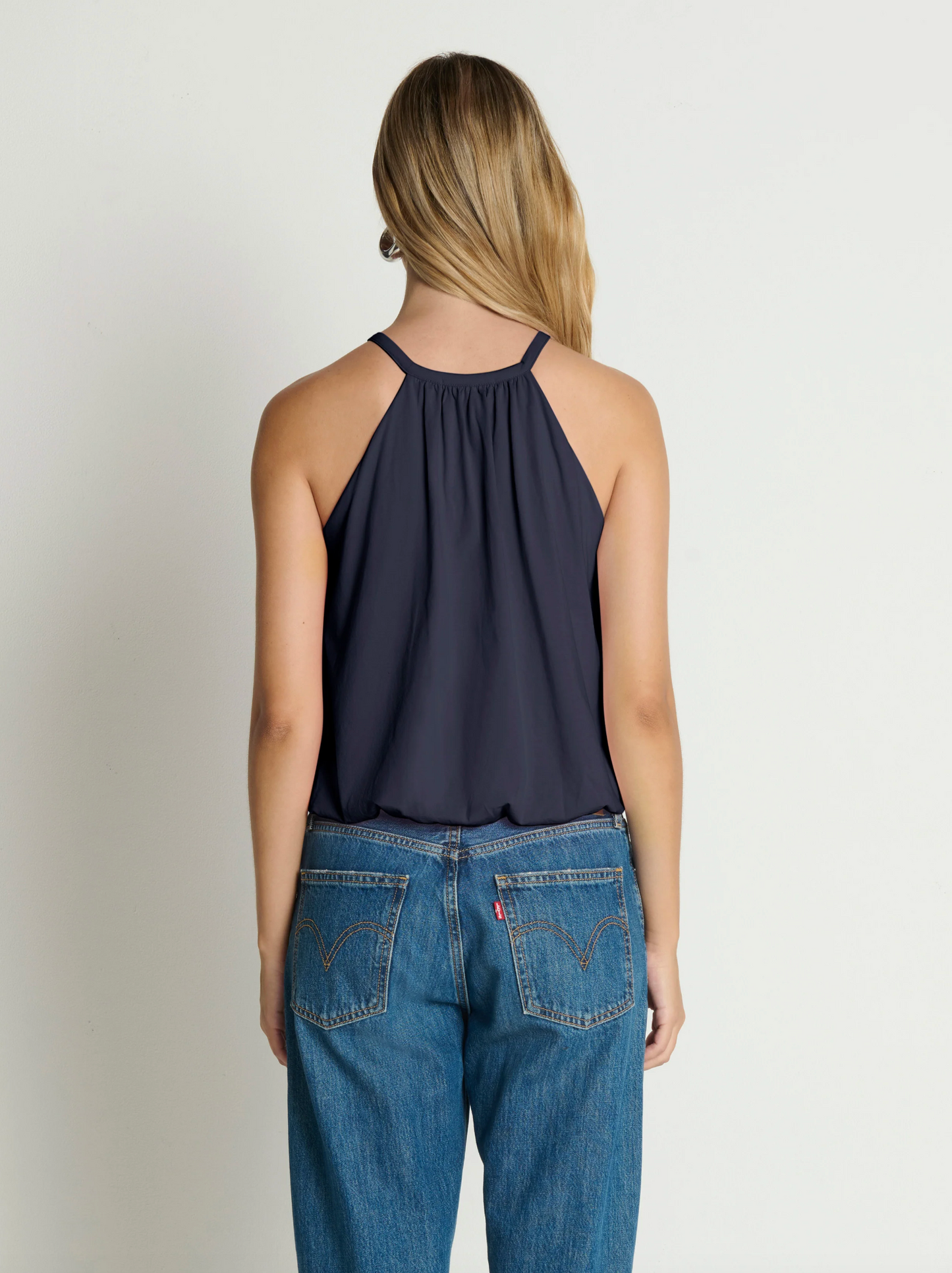 Bell Bubble Top | Navy Night Sky