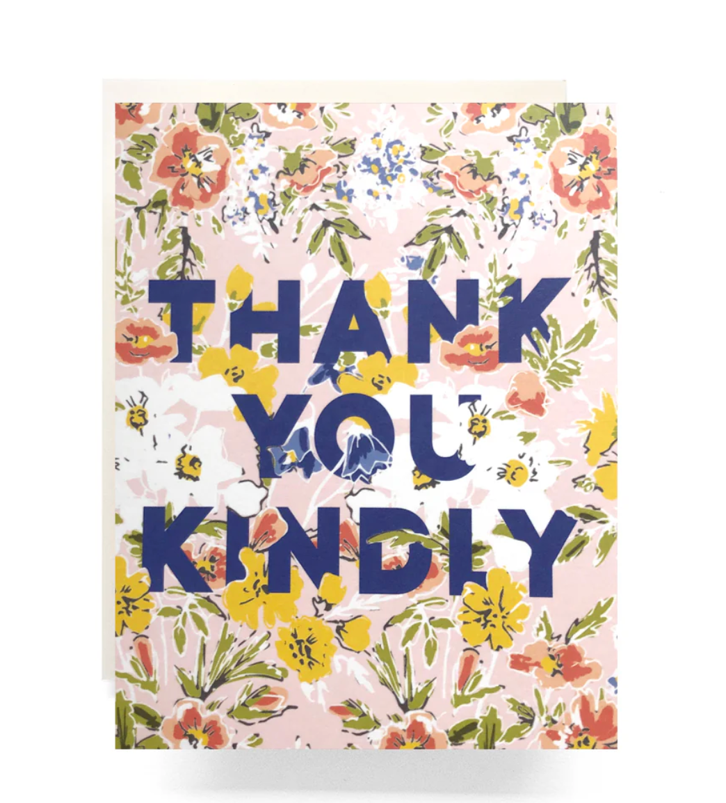 Amelia Thank You Greeting Card