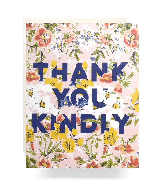 Amelia Thank You Greeting Card