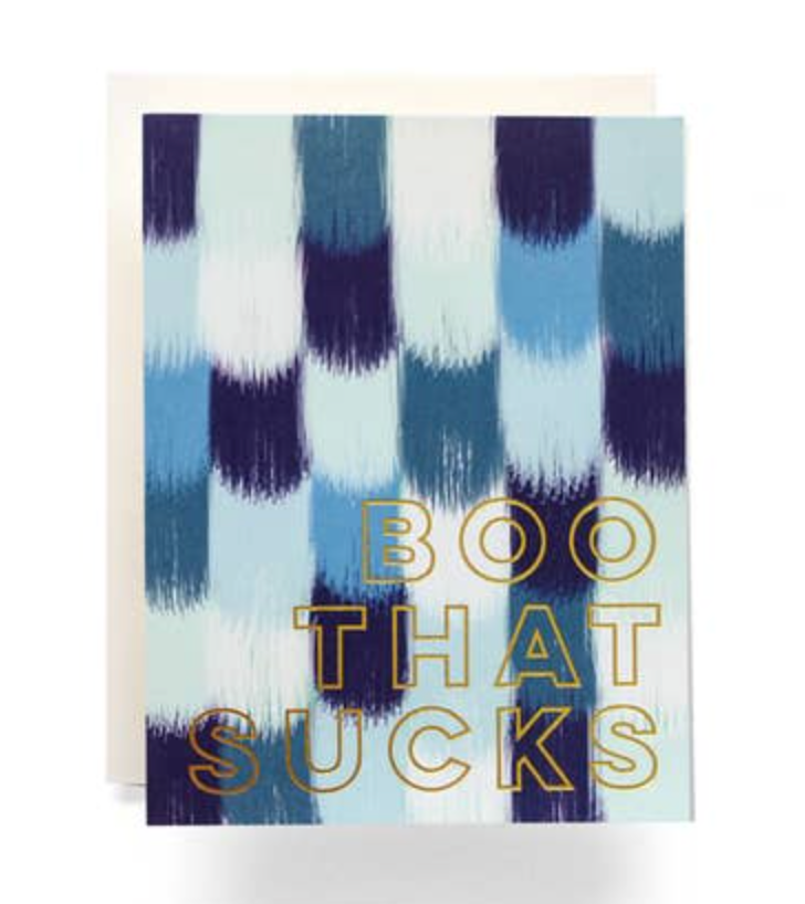 Boo That Sucks Greeting Card