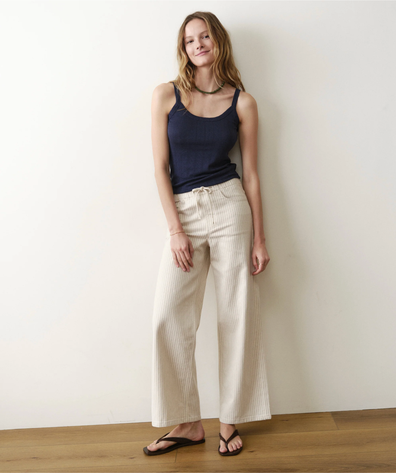 Lexi Pointelle Cami | Navy