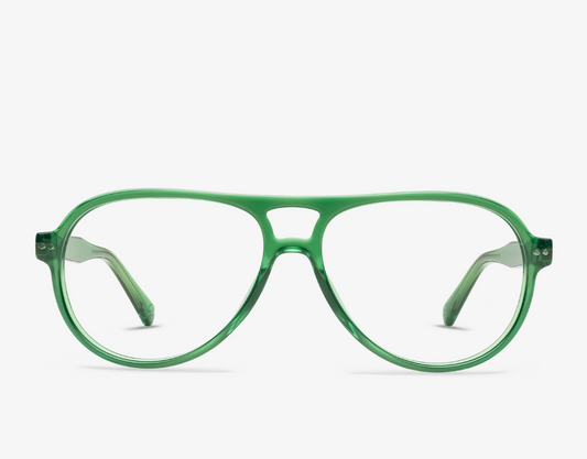 Liam Readers | Shiny Bottle Green