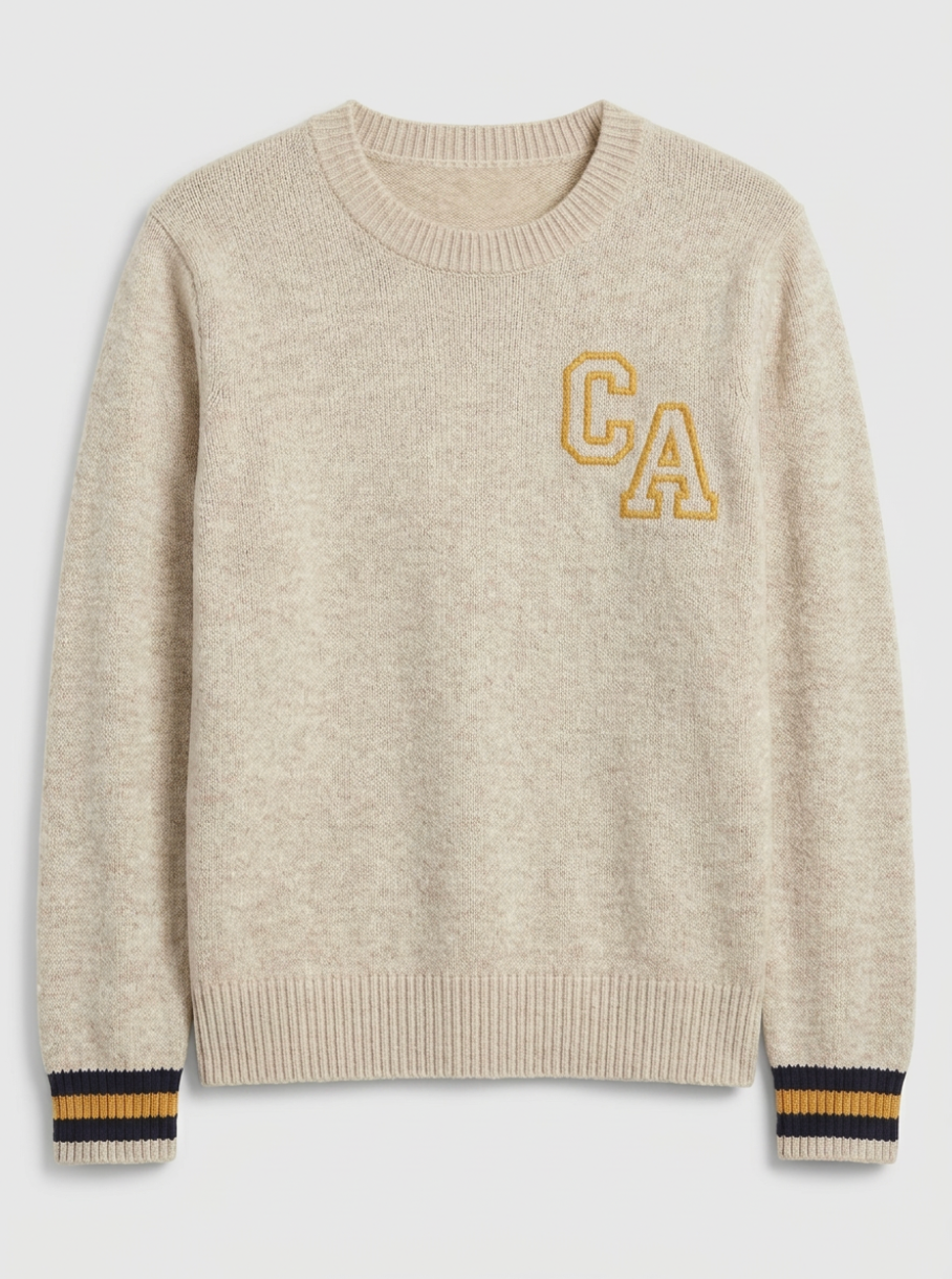 Hadley Crewneck Sweater | Antique White