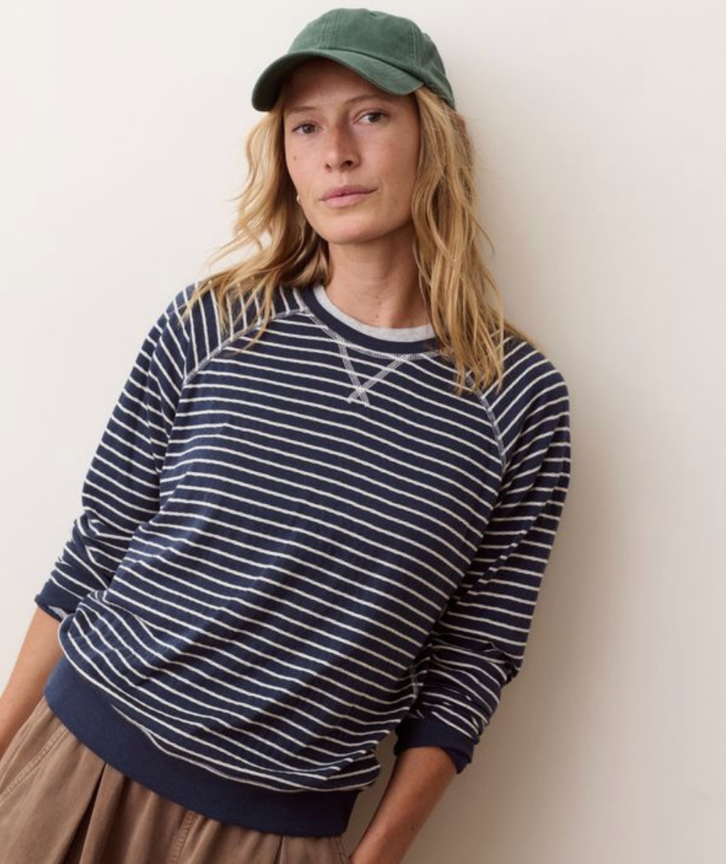 Reversible Raglan | Twilight Stripe