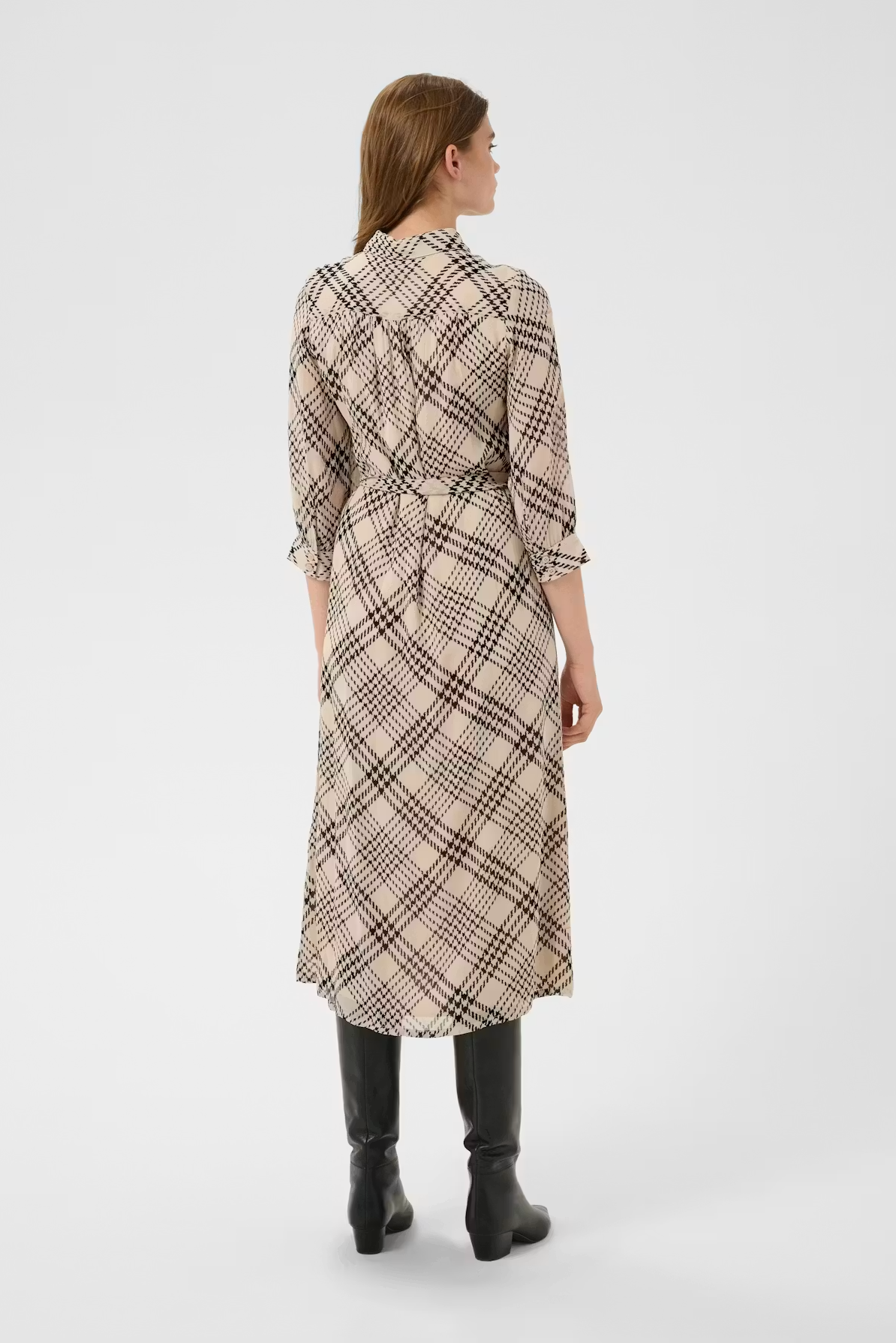 Cathie Dress | Black Check