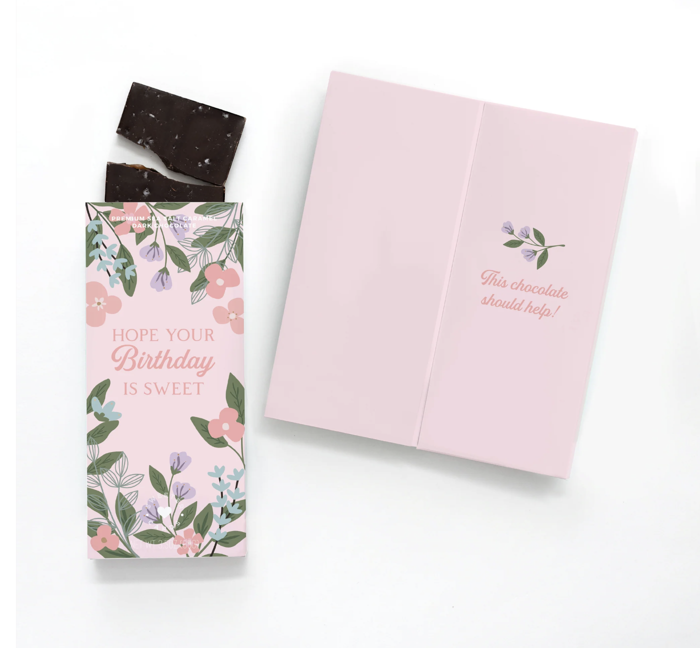 Hope Your Birthday is Sweet Chocolate Card
