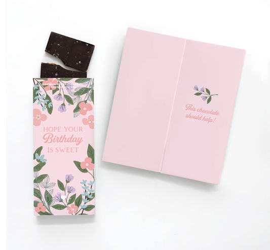 Hope Your Birthday is Sweet Chocolate Card