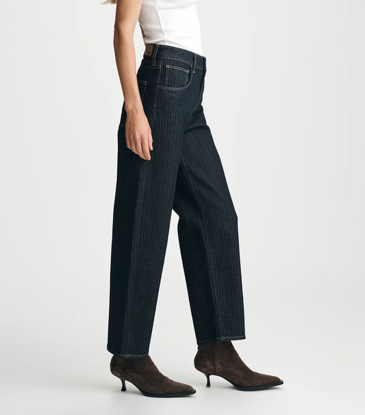 Nica Barrel Jeans High Rise | Dark Denim