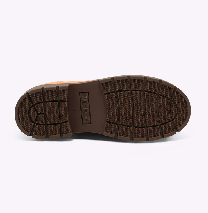 Tully Boot | Taupe & Apricot