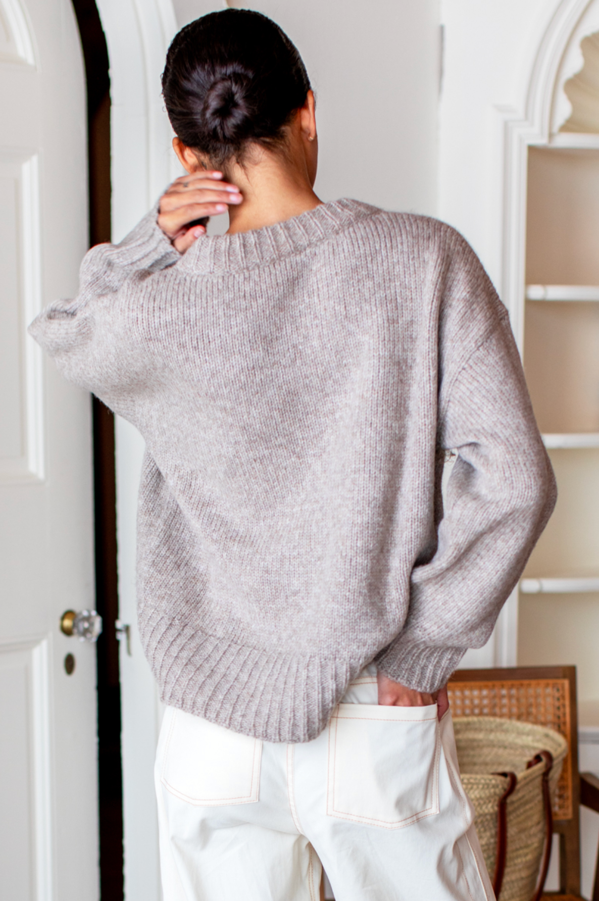 Emerson Fry Cozy Sweater | Fog Grey Melange