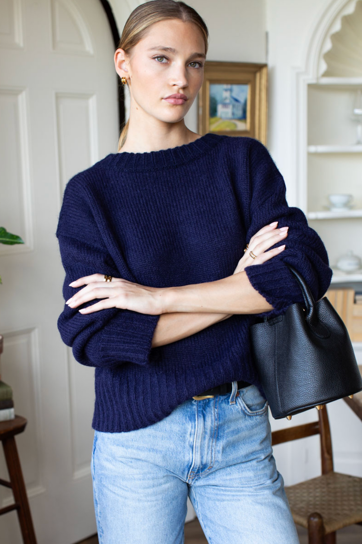 Emerson Fry Cozy Sweater | Navy