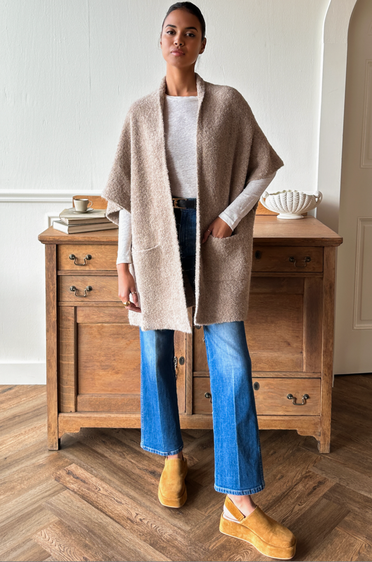 Emerson Fry Layering Sweater | Chamoisee