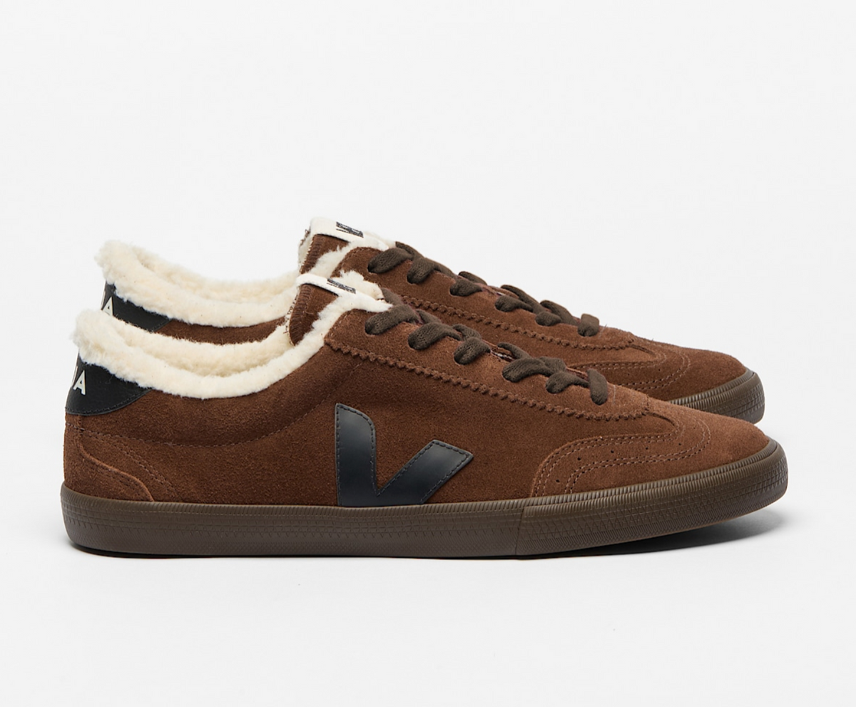 VEJA Volley Winter Suede | Walnut Black Eagle