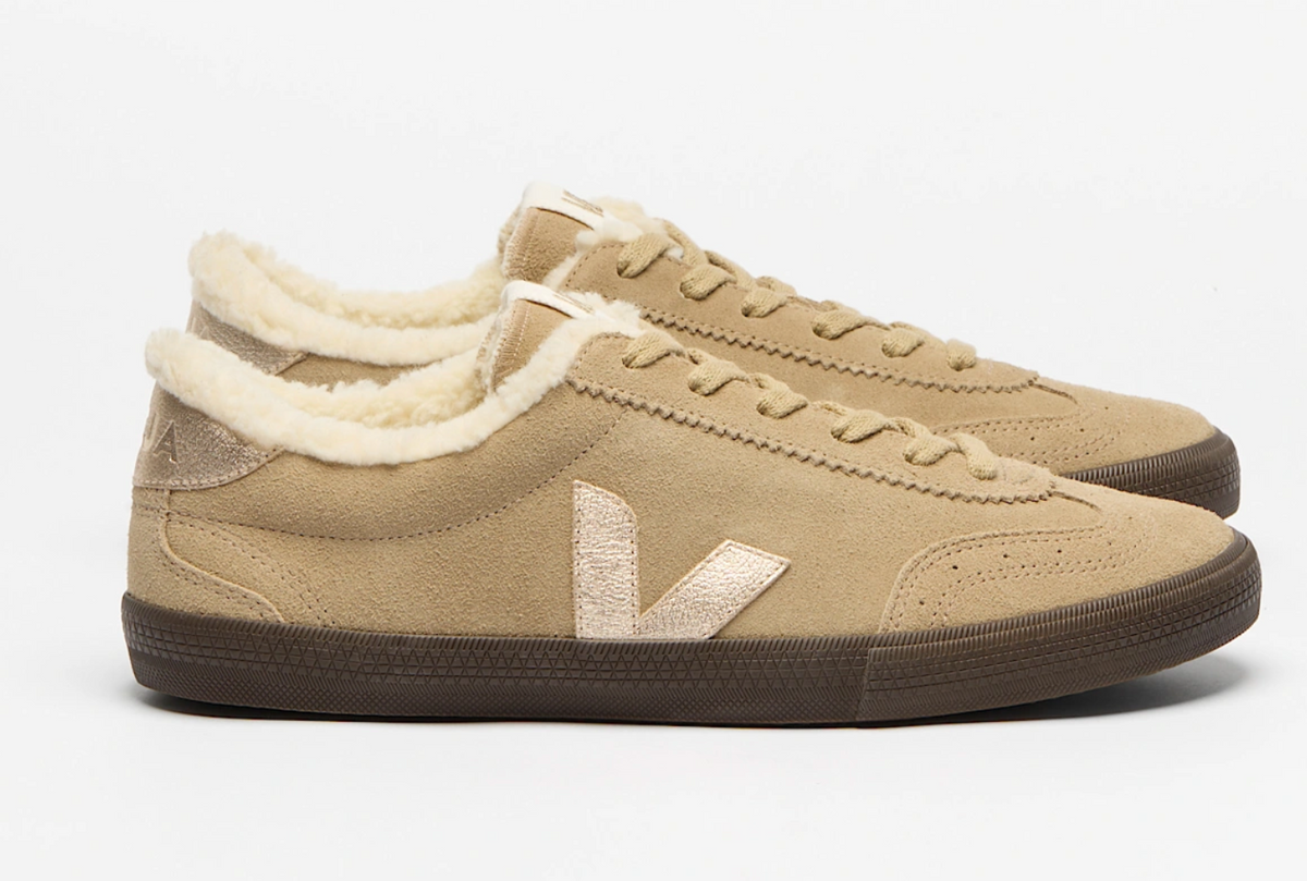 VEJA Volley Winter Suede | Dune Platine Eagle