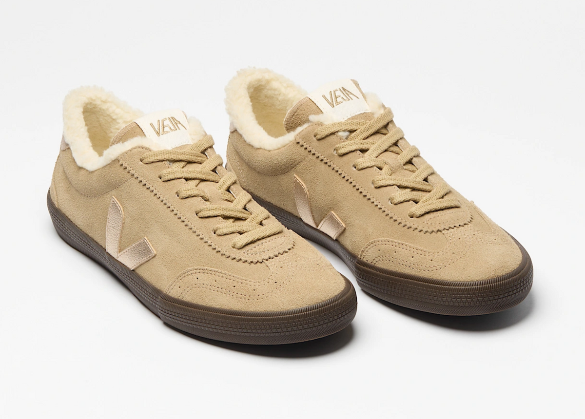 VEJA Volley Winter Suede | Dune Platine Eagle