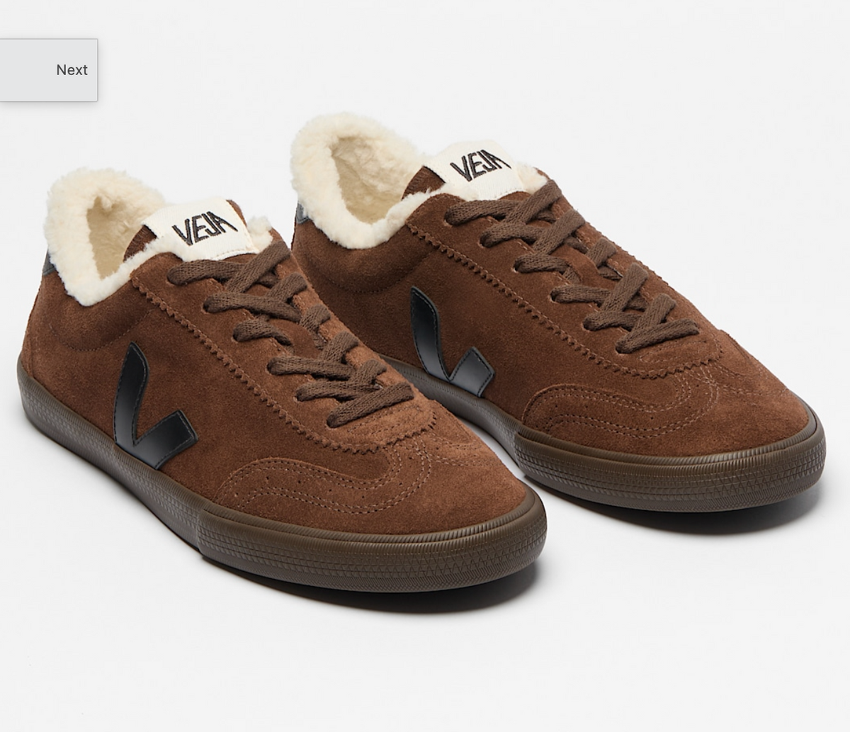 VEJA Volley Winter Suede | Walnut Black Eagle