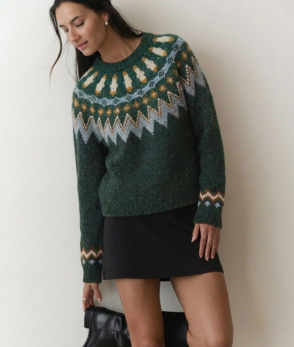 Donegal Fair Isle Sweater