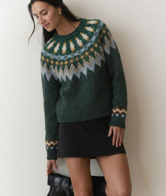 Donegal Fair Isle Sweater
