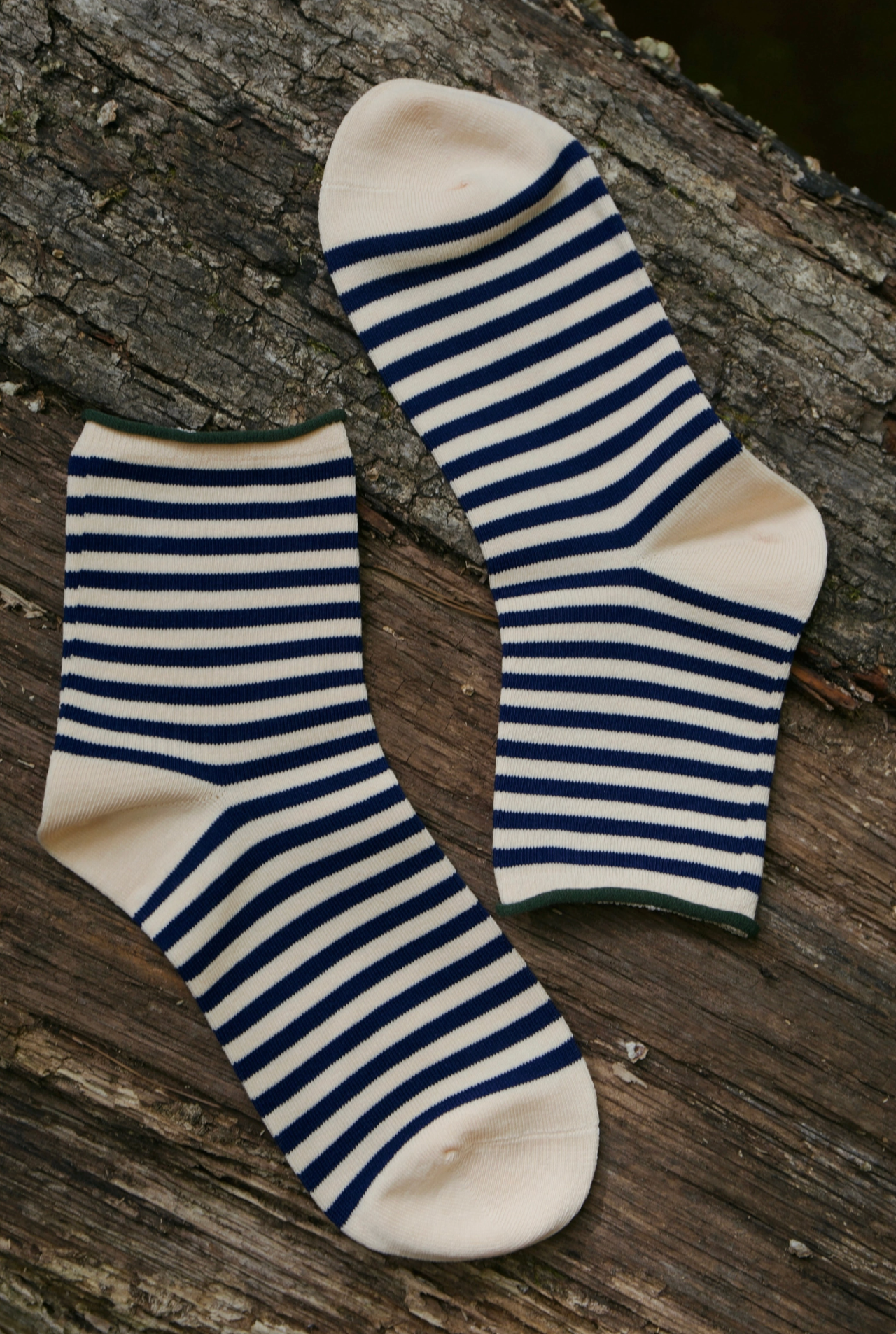 Blue Ridge Striped Socks