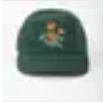Poppy Cap - Dark Green