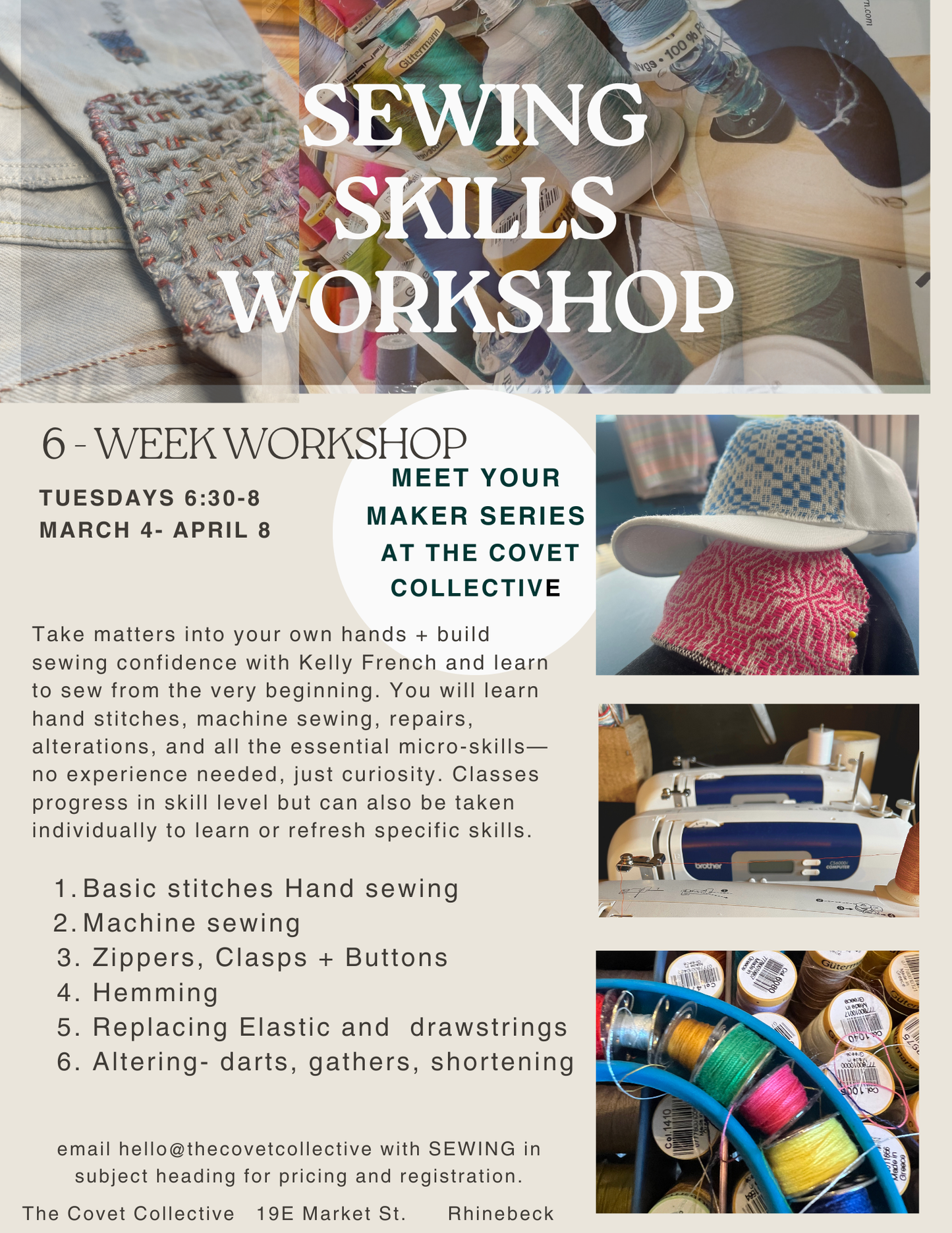 Sewing Skills  Workshops