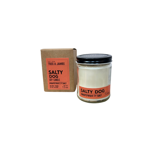 Salty Dog Soy Candle - Grapefruit and Salt