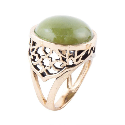 Canadian Jade Statement Ring