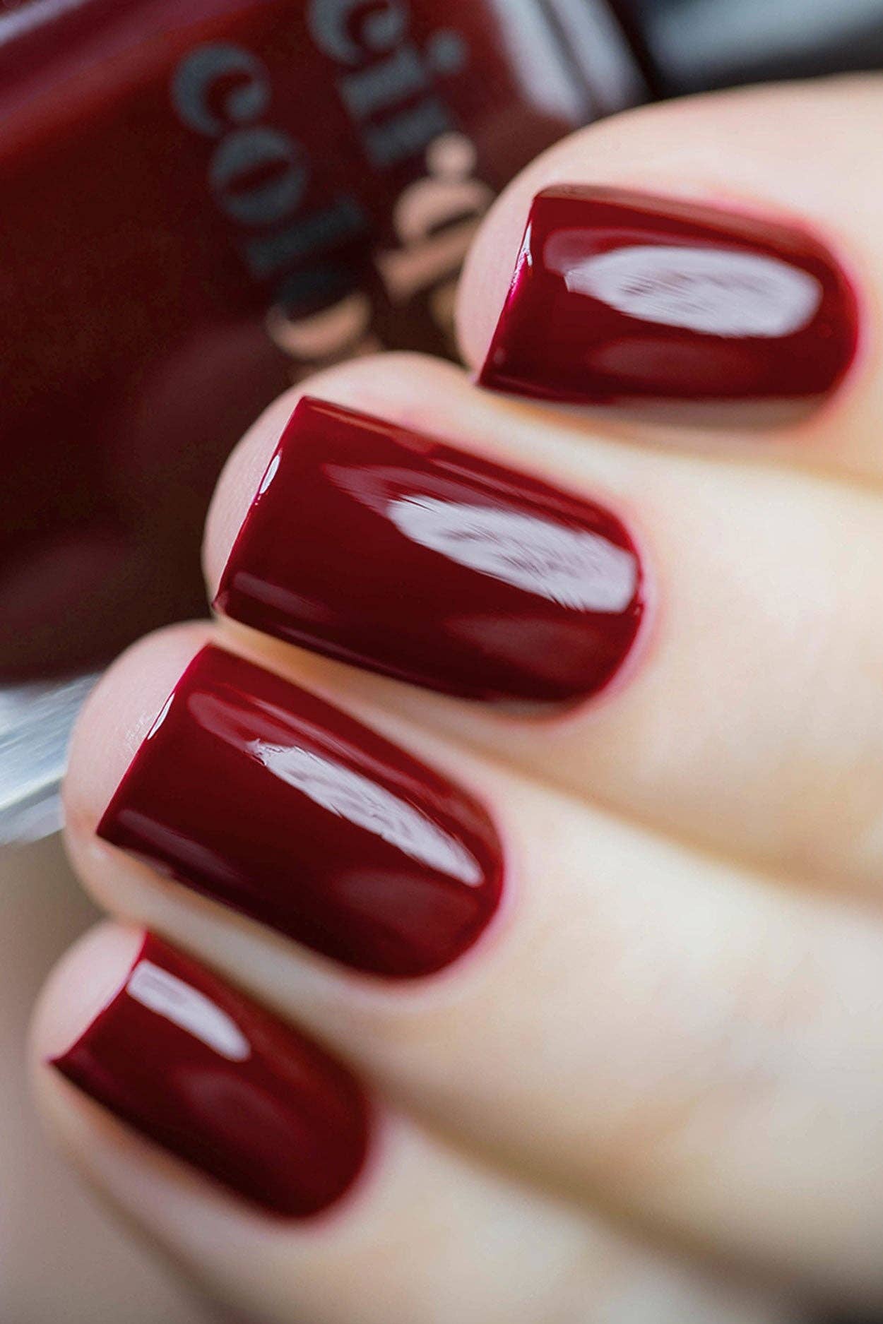 Rouge Rockefeller | Burgundy Crème Nail Polish