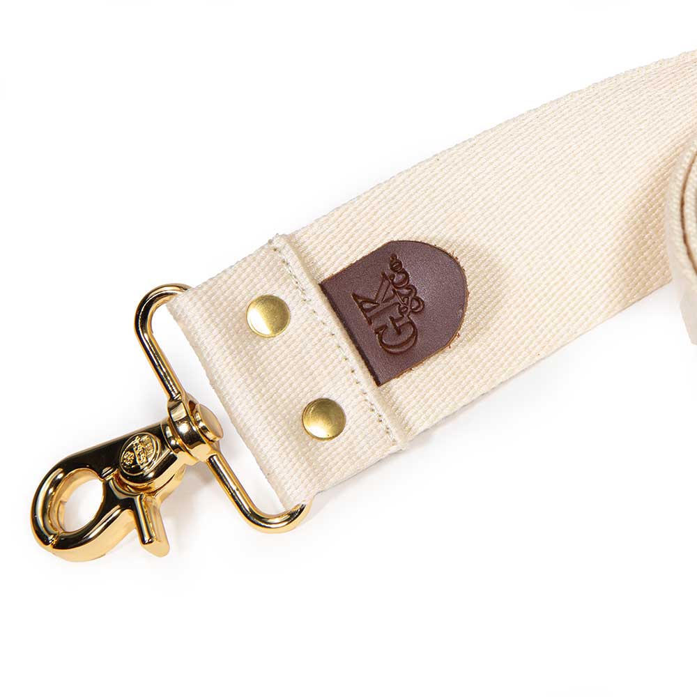 Cotton Webbing Cross Body/ Shoulder Strap-Natural