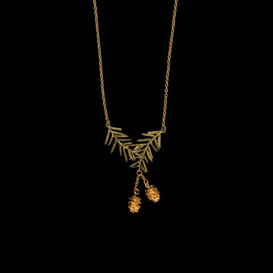Pine Needle Pendant - 16" Adj.