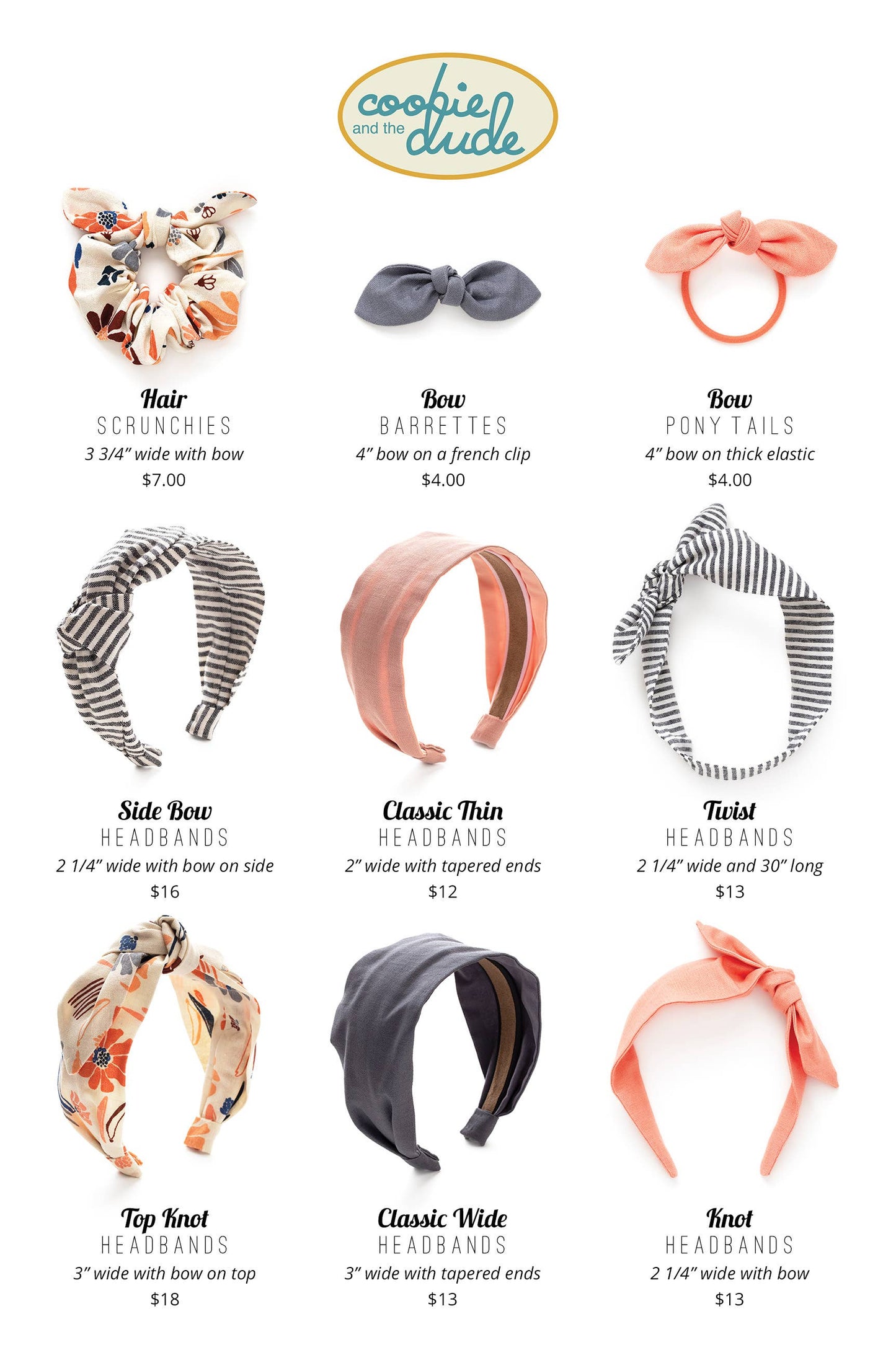 Berlin Ticking Stripe - Red Headband
