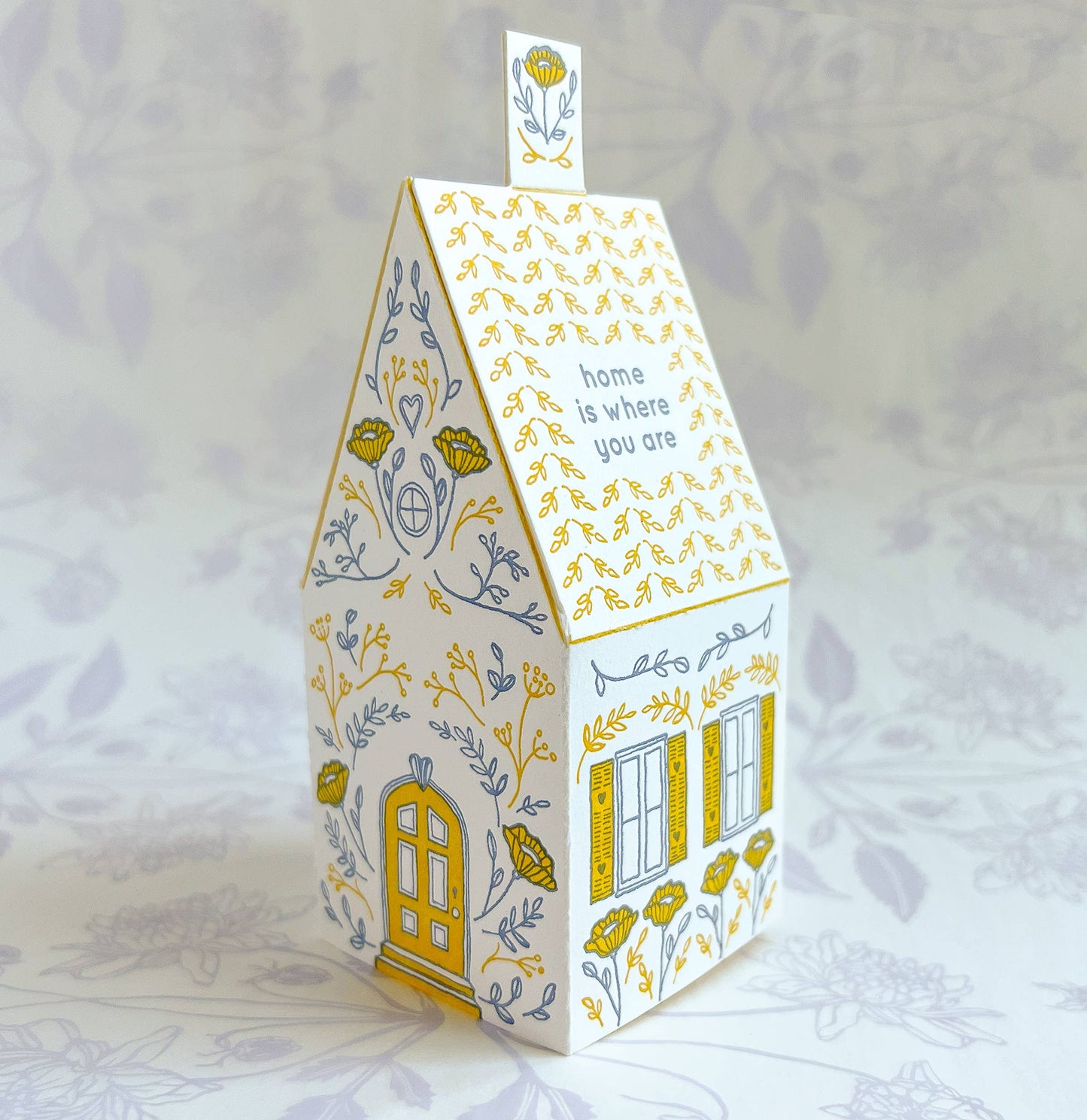 Home is where you are 3D house card