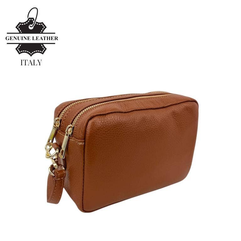 Grain Leather Shoulder Bag