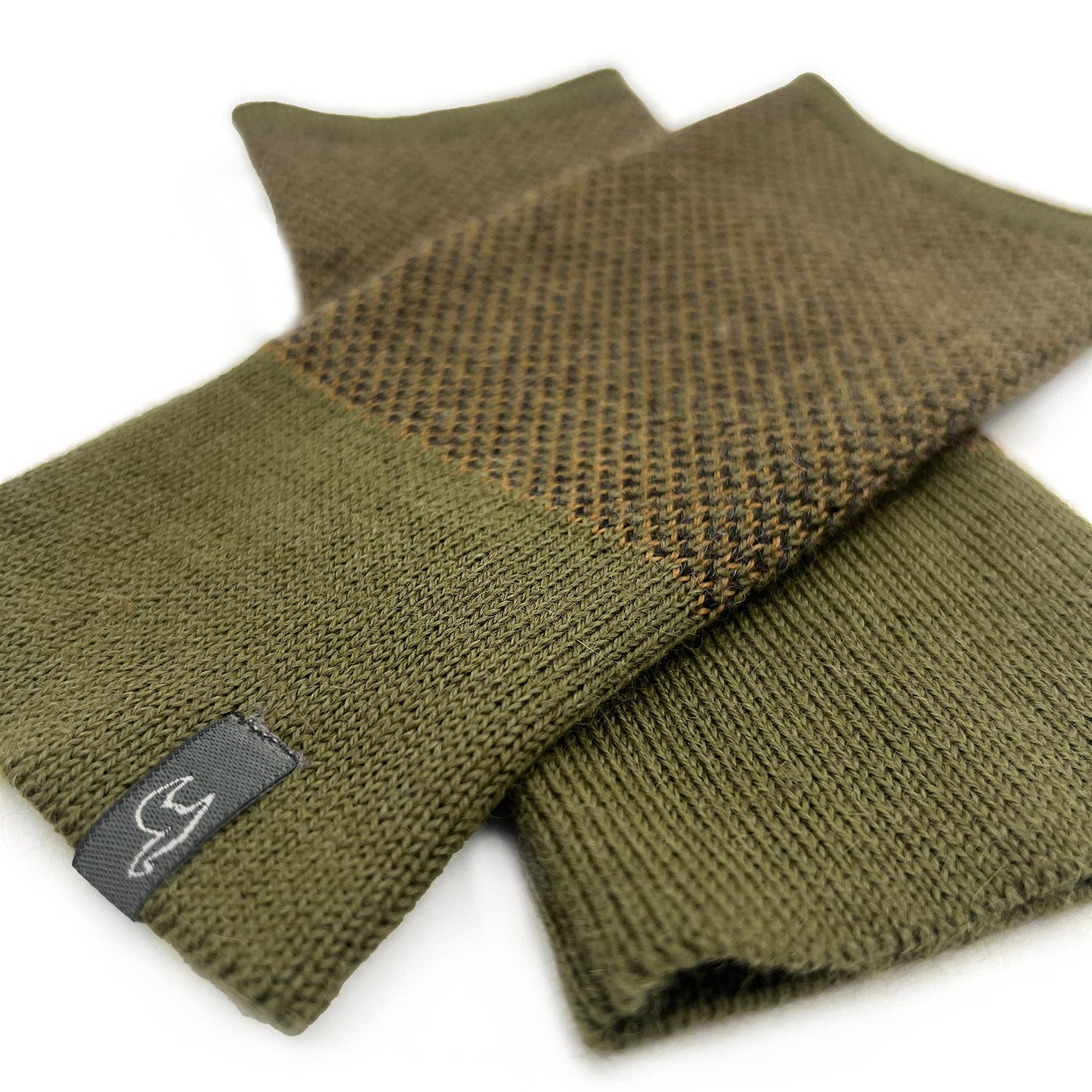 NEW! Alpaca Gloves - Trigo - Fern