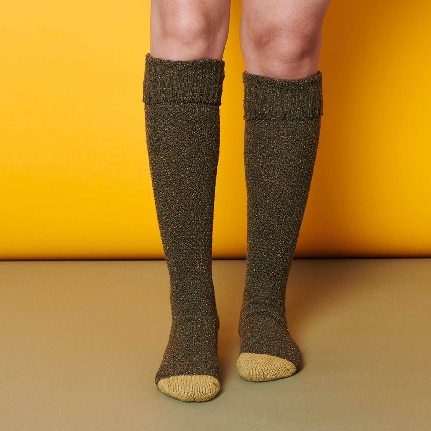 Unisex Recycled Silk Blend Knee Socks