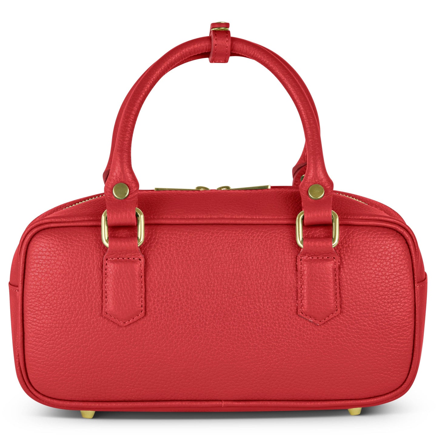 Italian Genuine Calf Leather Top-Handle Bag