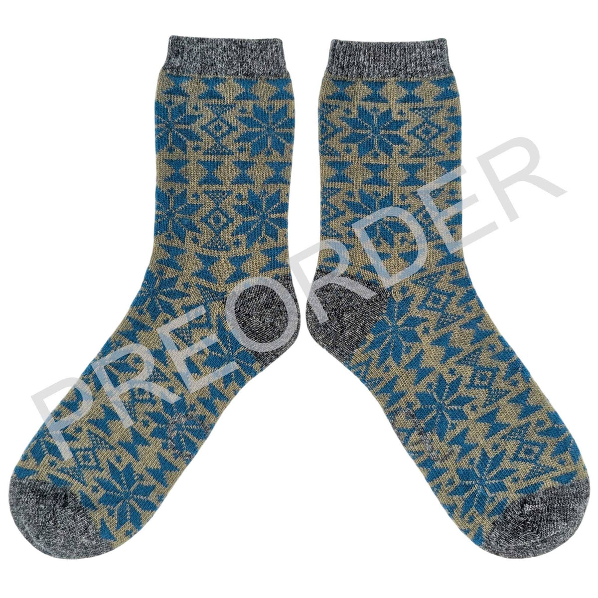 Lambswool Ankle Socks | Animals