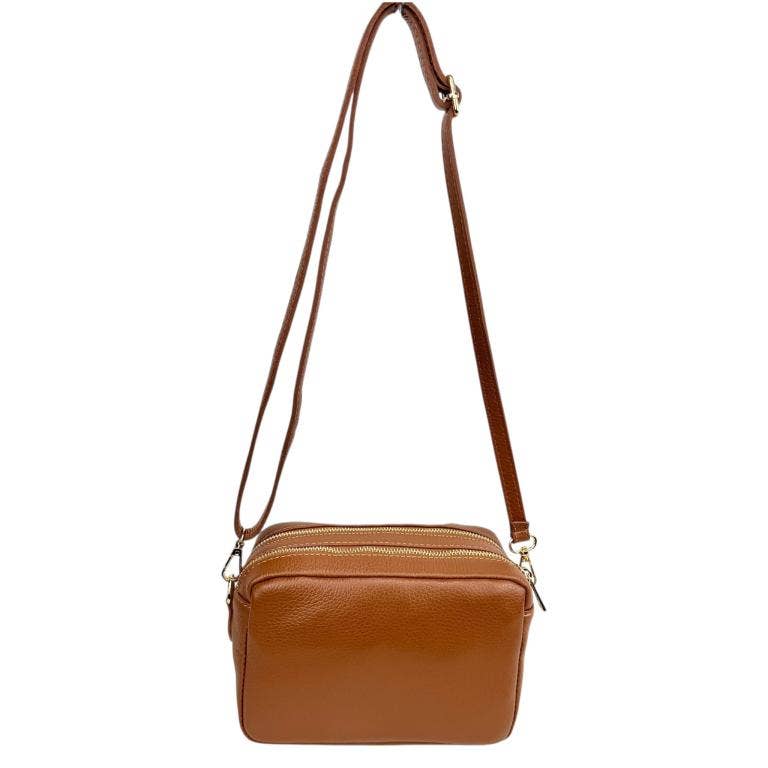 Grain Leather Shoulder Bag