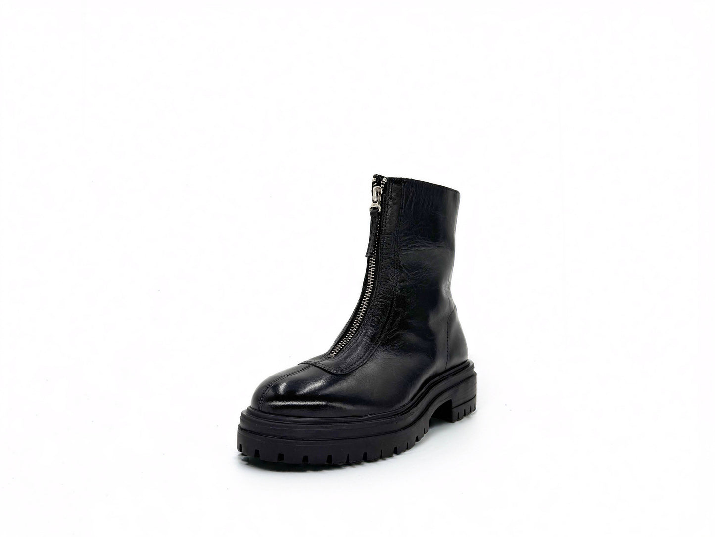 Zorro Front Zip Holiday Lugsole Bootie
