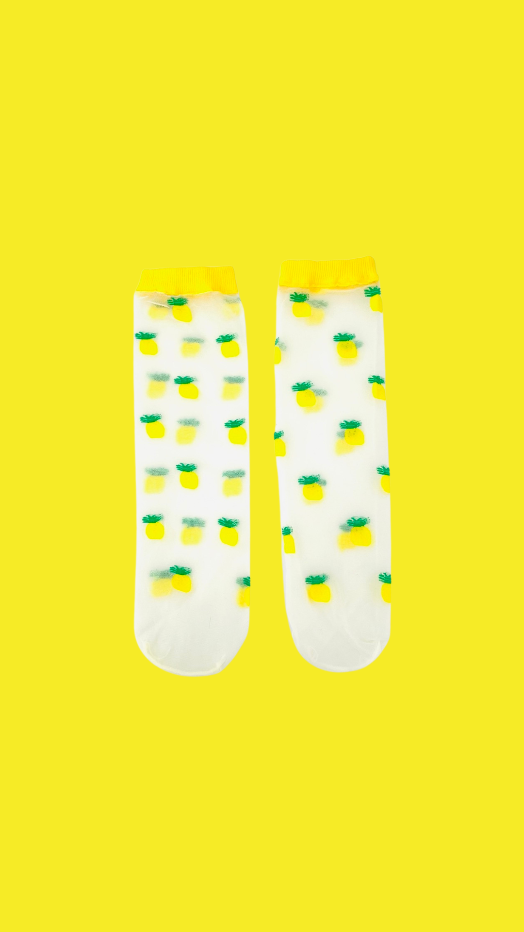 Clémence - Fruit spring socks - ANANAS