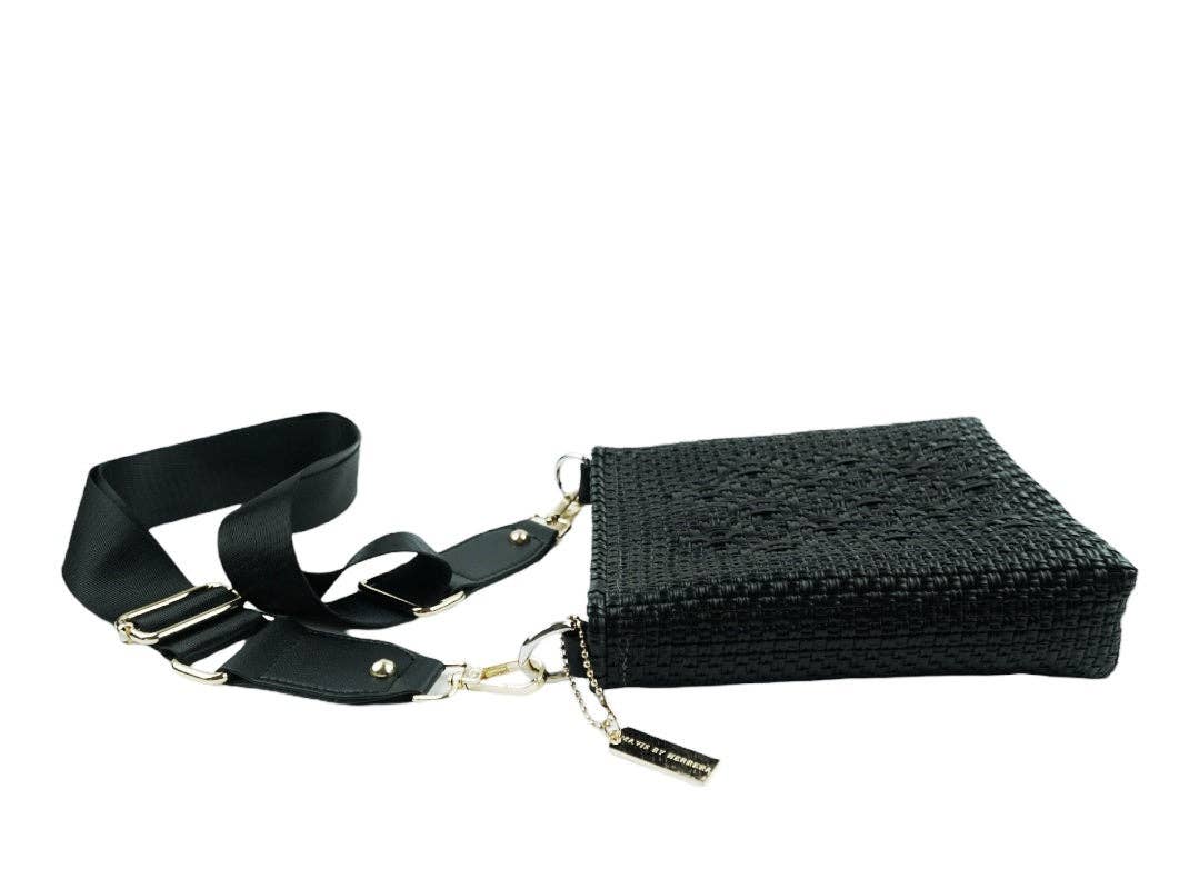 Milano Slim Crossbody Bag | Black