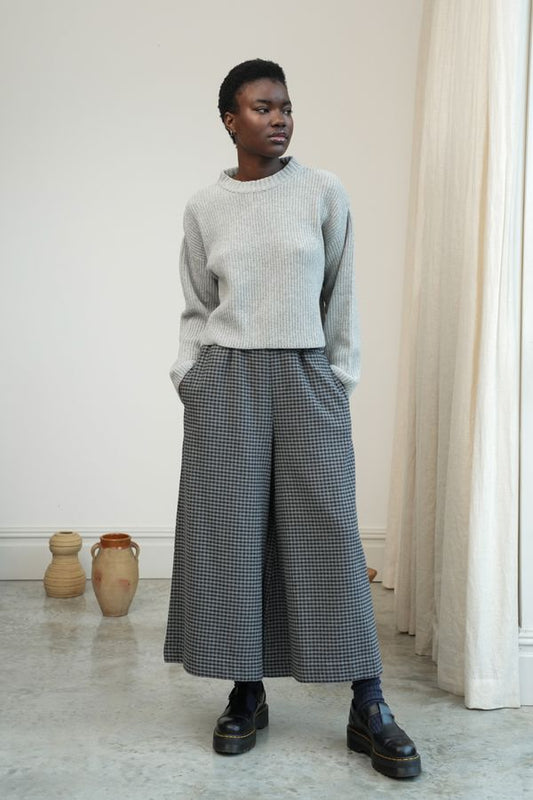 Mazu-Cay Recycled Cotton Blend Trousers