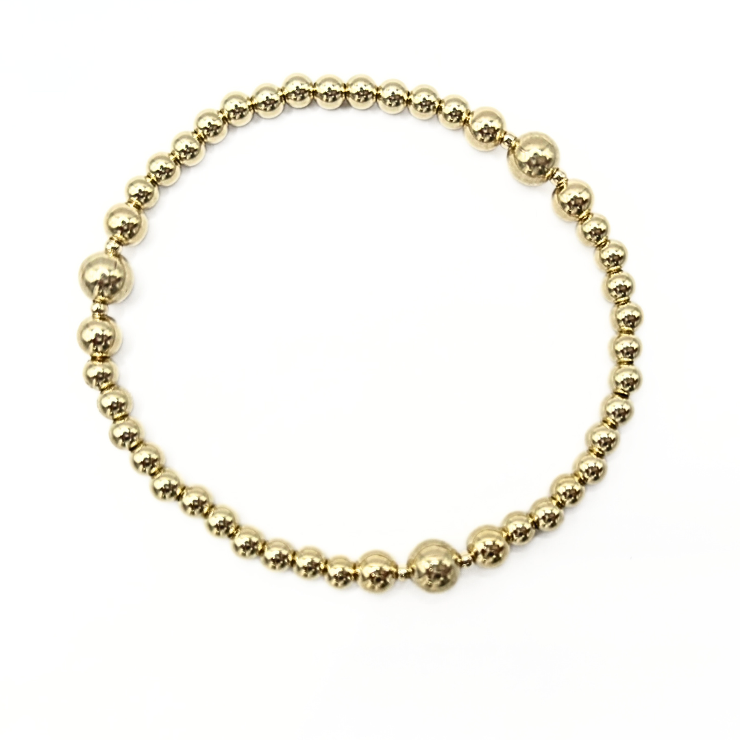 #KK -  The Nantucket Collection 14k Gold- Filled Beaded Bracelets - #N7