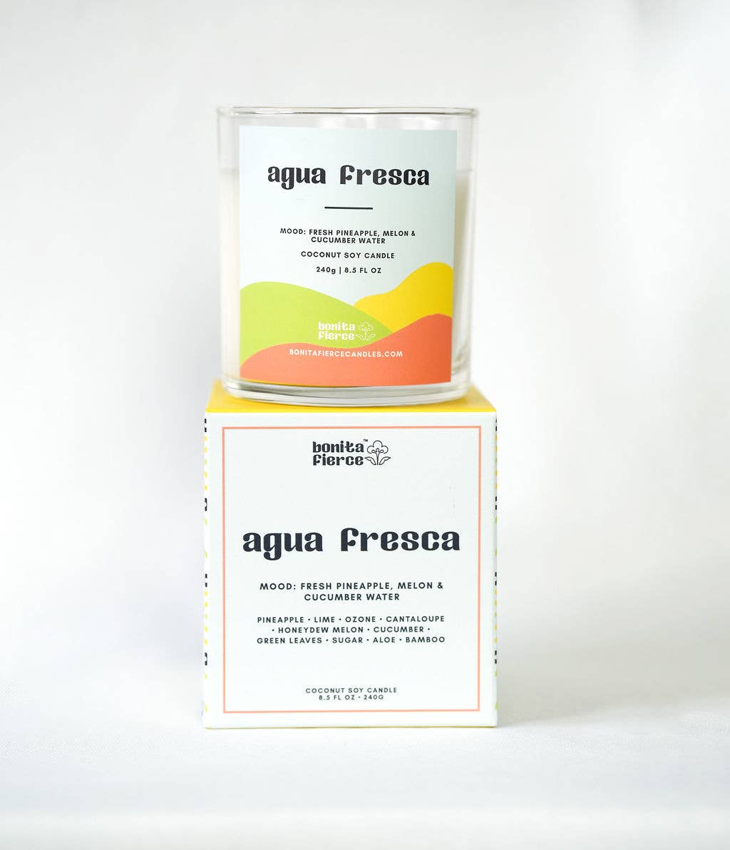 Agua Fresca Candle | Pineapple Melon & Cucumber Water Candle